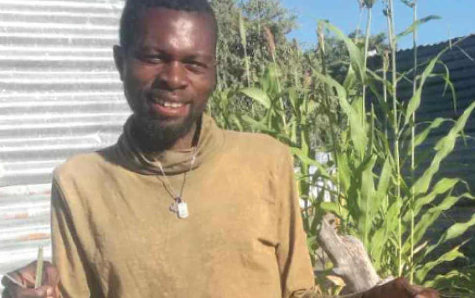One vendor, who identified himself only as Kombinga, explained that he fishes directly at the bridge