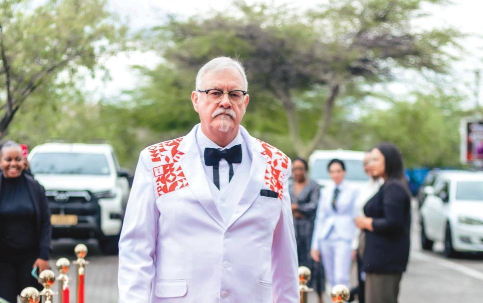 Colonel Sanders look-alike who graced the event.