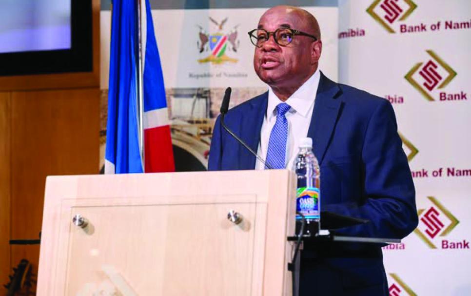 Bank of Namibia governor, Johannes !Gawaxab,