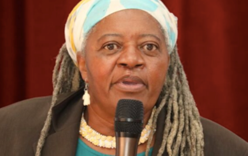 Former member of Parliament and human rights activist, Rosa Namises