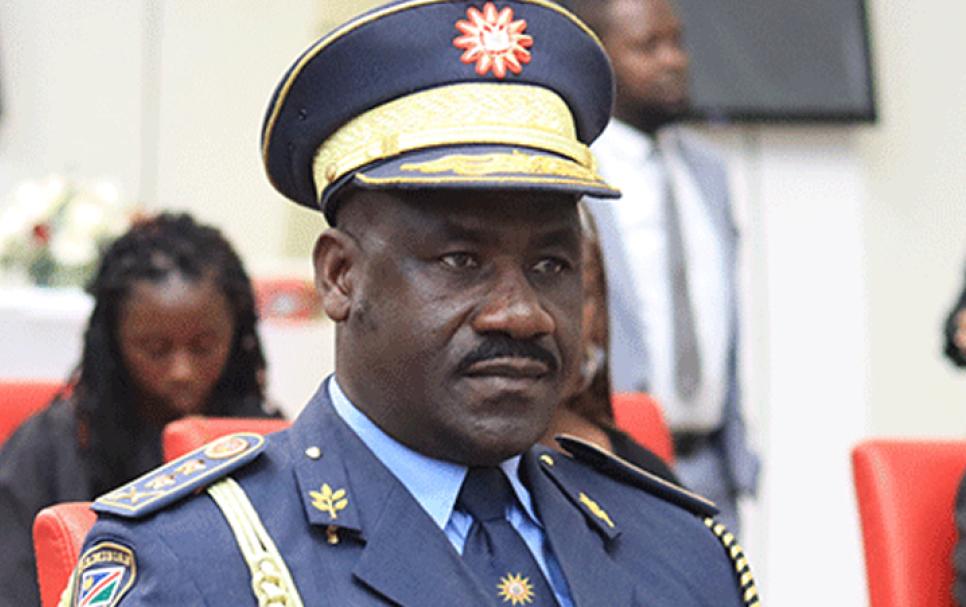 Namibian Police Chief, Lieutenant General Joseph Shikongo