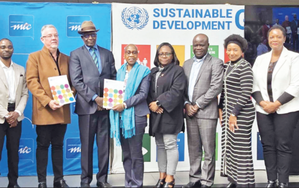 Attendees at the UN-MTC partnership signing ceremony
