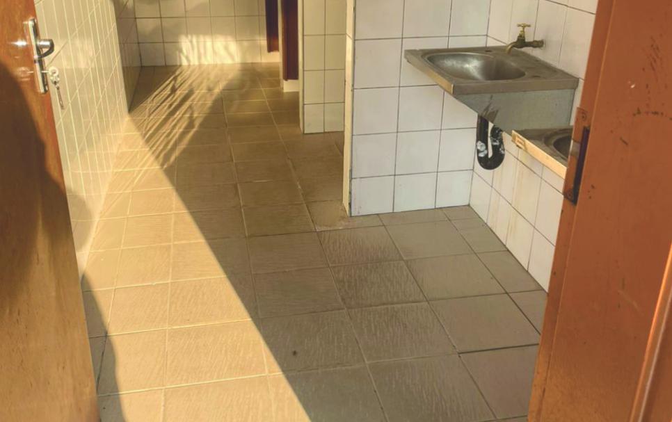 Faulty toilets at Kaisosi Combined School