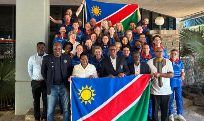 Namibian teams send off for FIH tournament hockey-send-off