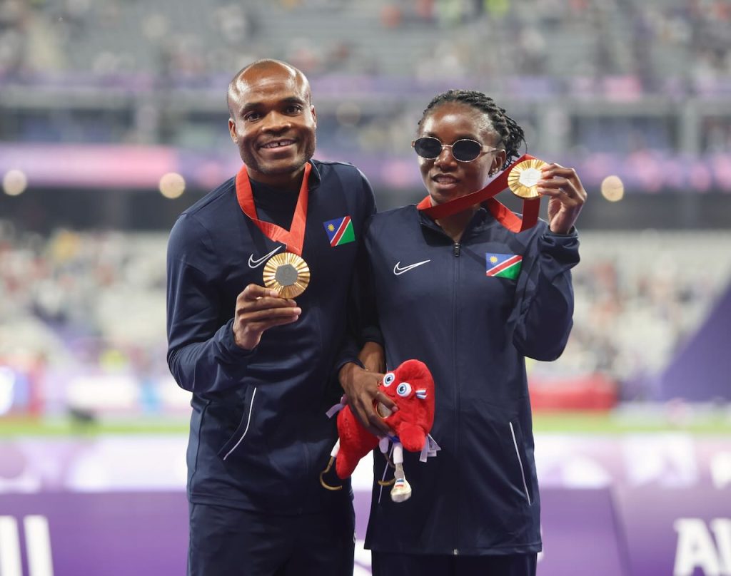 Paralympic gold medalist Ishitile financially rewarded …but no house yet ishitile-and-shimanda-3