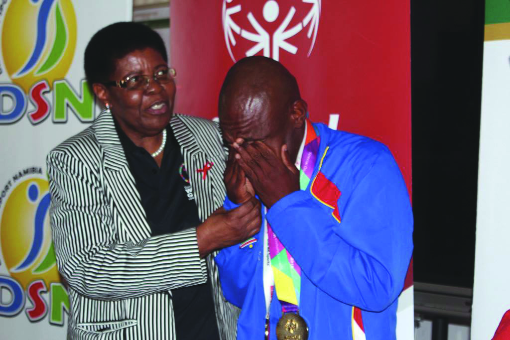 //Gowaseb pondering on trading medals ruben-gowaseb