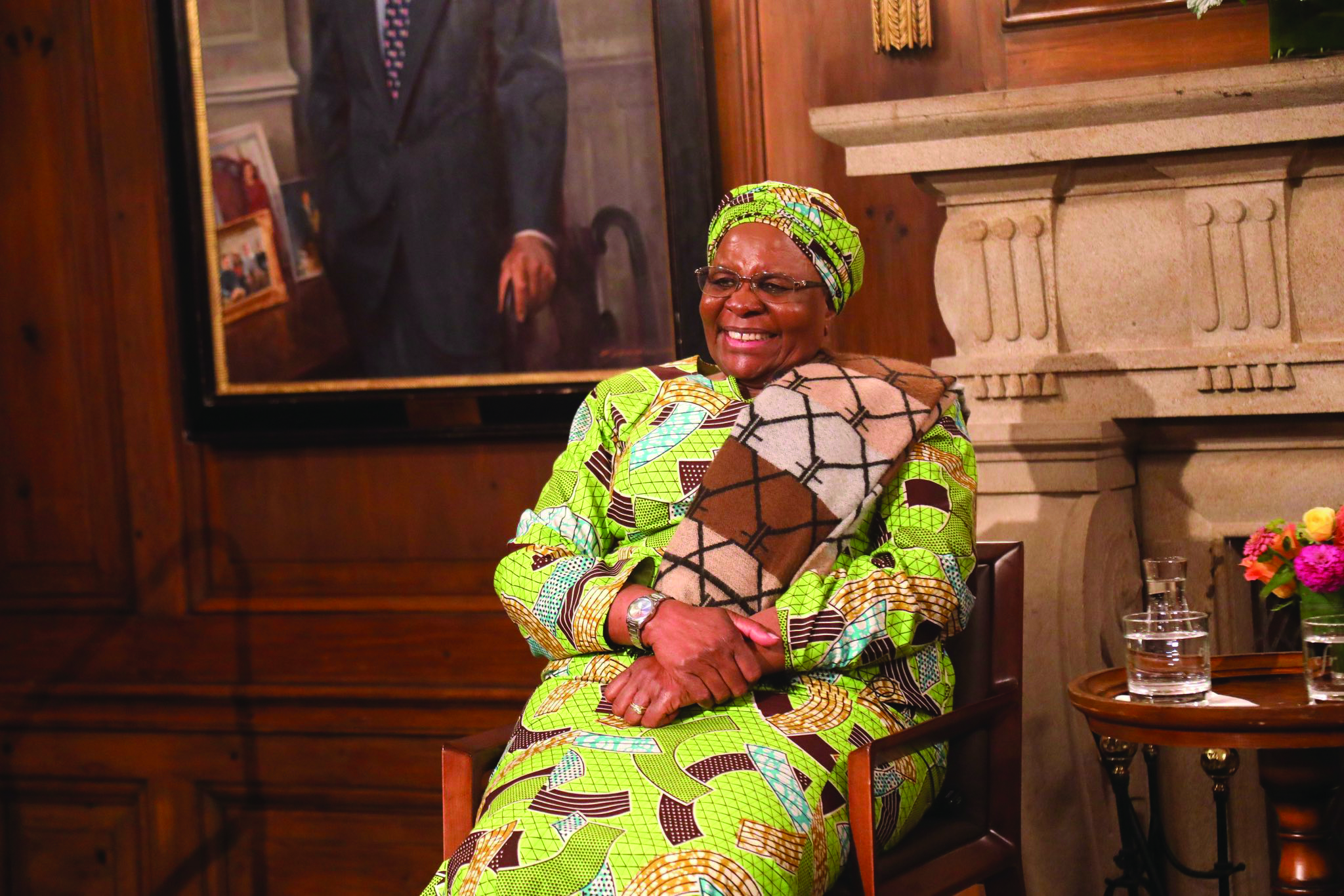 Nandi-Ndaitwah sounds drum on wildlife protection 552611879_1203022638533395_4203788379290808288_n