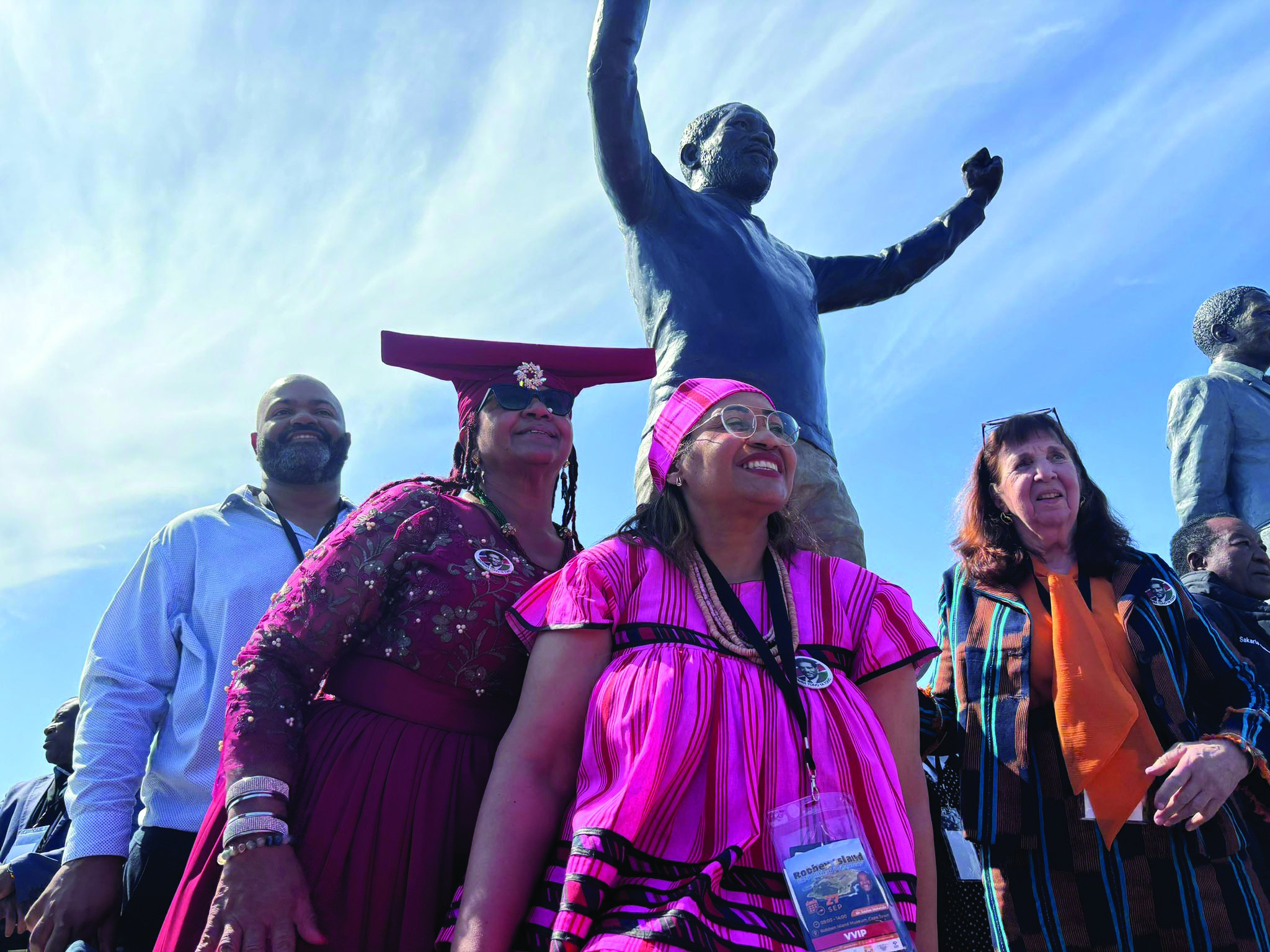 Ex-Robben Islanders reflect on Ya Toivo statue 555711386_1201082545387021_3084708862493363115_n