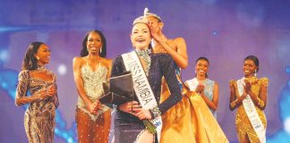 Chatting to Miss Namibia 2026