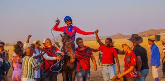Karibib hosts first-ever horse racing event