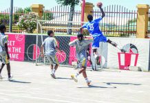 Handball heading to Zambezi