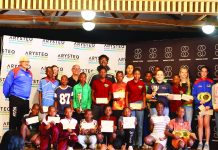 Young table tennis players rewarded