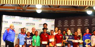 Young table tennis players rewarded